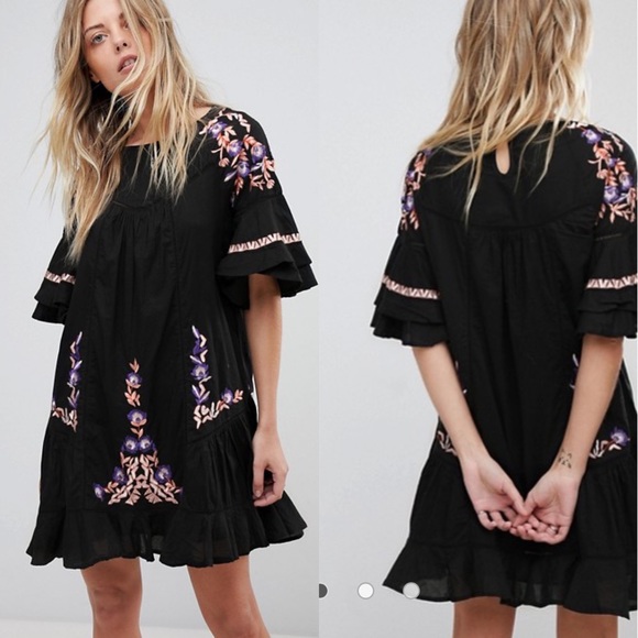 Free People Dresses & Skirts - Free People | Pavlo Embroidered Dress